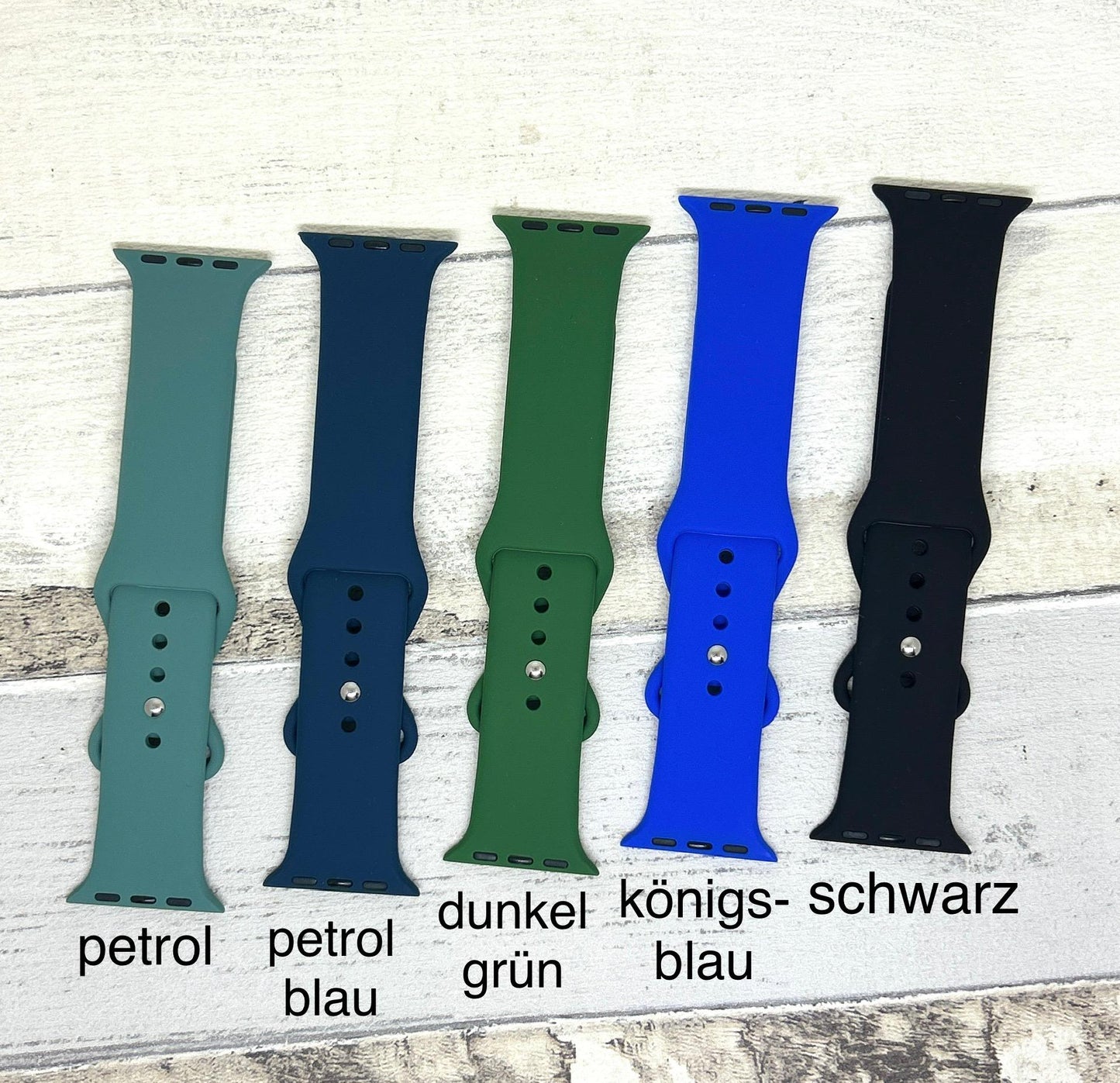 I love sewing, graviertes Apple Watch Silikon Sport Armband