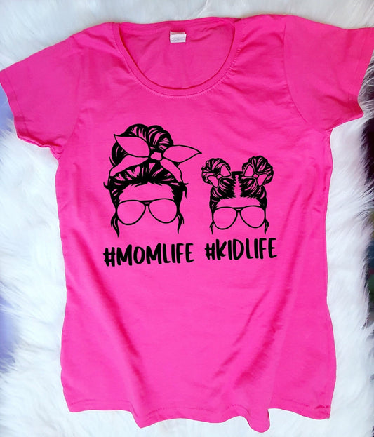 Messy Bun Bügelbild, Bügelbilder, personalisierbar