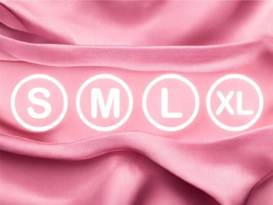 Größenetiketten 20St., Größenlabel, Bügeletiketten, Buchstabenetiketten, Kleideretiketten in S, M, L, XL