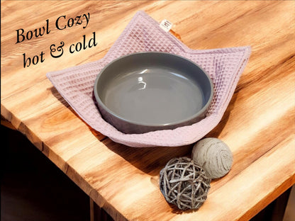 Bowl Cozy, Schalenuntersetzter für heiße und kalte Speisen, Schüsseluntersetzter, Microwellenschale, Untersetzer, Topflappen